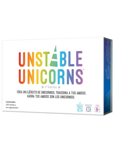 Juego de mesa unstable unicorns pegi 8