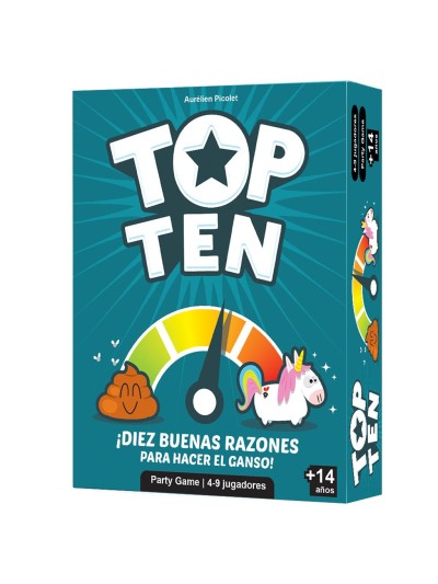 Juego de mesa top ten pegi 14