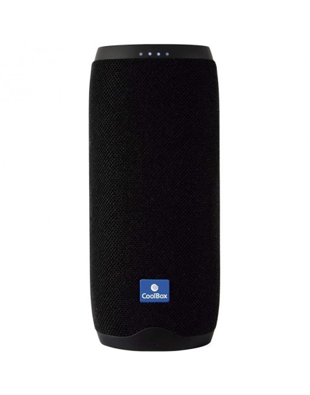 Altavoz bluetooth coolbox coolstone 15 negro 10w
