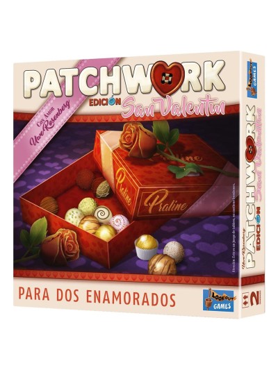 Juego de mesa patchwork san valentin pegi 8