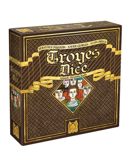 Juego de mesa troyes juego de dados pegi 12