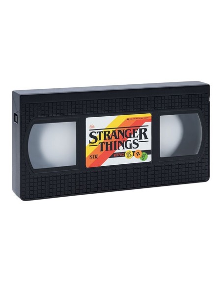Lampara paladone stranger things vhs logo