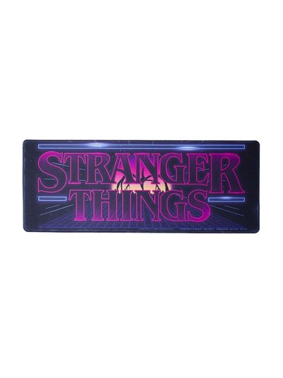 Alfombrilla escritorio paladone stranger things logo arcade