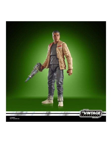Figura hasbro star wars the force awakens the vintage collection finn starkiller base