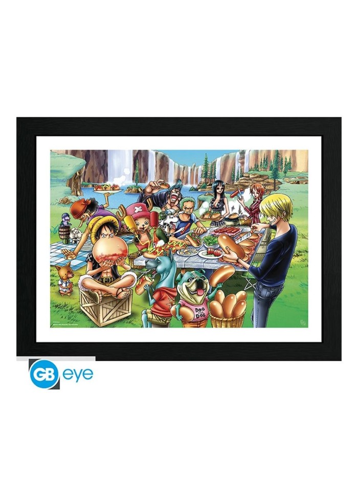 Impresion ilustracion gb eye one piece hot dog party Impresion ilustracion gb eye one piece hot dog party