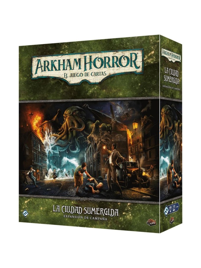 Juego de mesa arkham horrir la ciudad sumergida exp. campaña Juego de mesa arkham horrir la ciudad sumergida exp. campaña