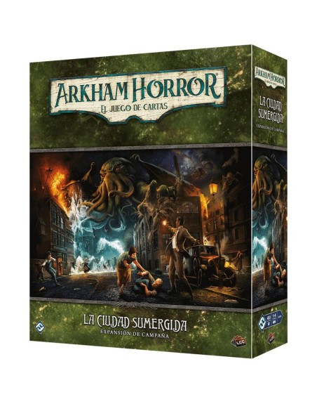 Juego de mesa arkham horrir la ciudad sumergida exp. campaña