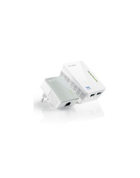 Pack 1 adaptador de red wifi +1 normal 500mbps linea electrica powerline tp - link