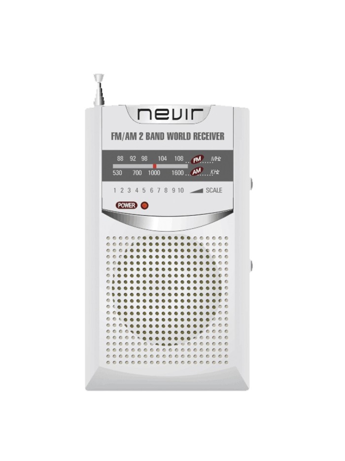 Radio nevir de bolsillo nvr - 136 plata Radio nevir de bolsillo nvr - 136 plata