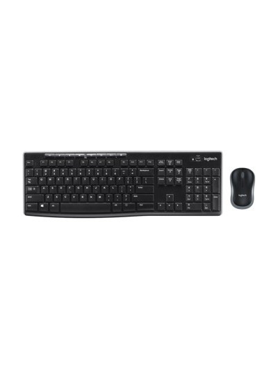Teclado + mouse logitech mk270 wireless inalambrico ingles uk