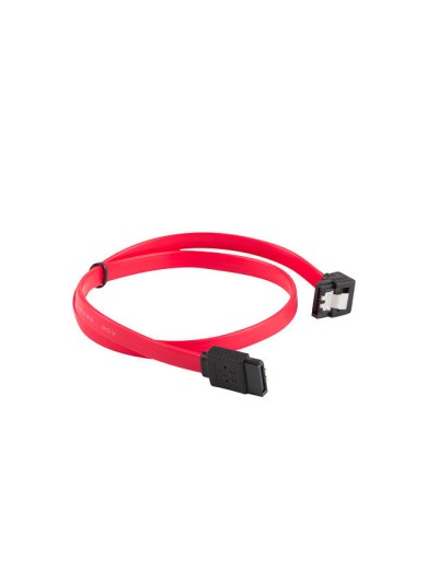 Cable sata iii lanberg 6gb - s hembra hembra angulo clip metal 0.5m