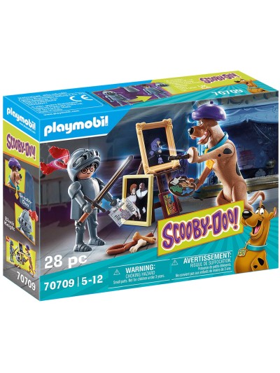 Playmobil scooby - doo! aventura con black knight