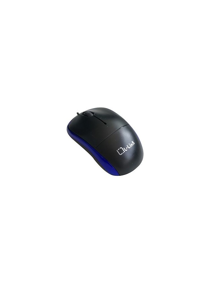 Raton optico usb l - link negro - azul Raton optico usb l - link negro - azul