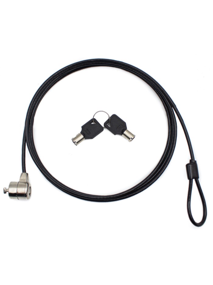 Cable seguridad para portatil nilox con llave 1.8m Cable seguridad para portatil nilox con llave 1.8m