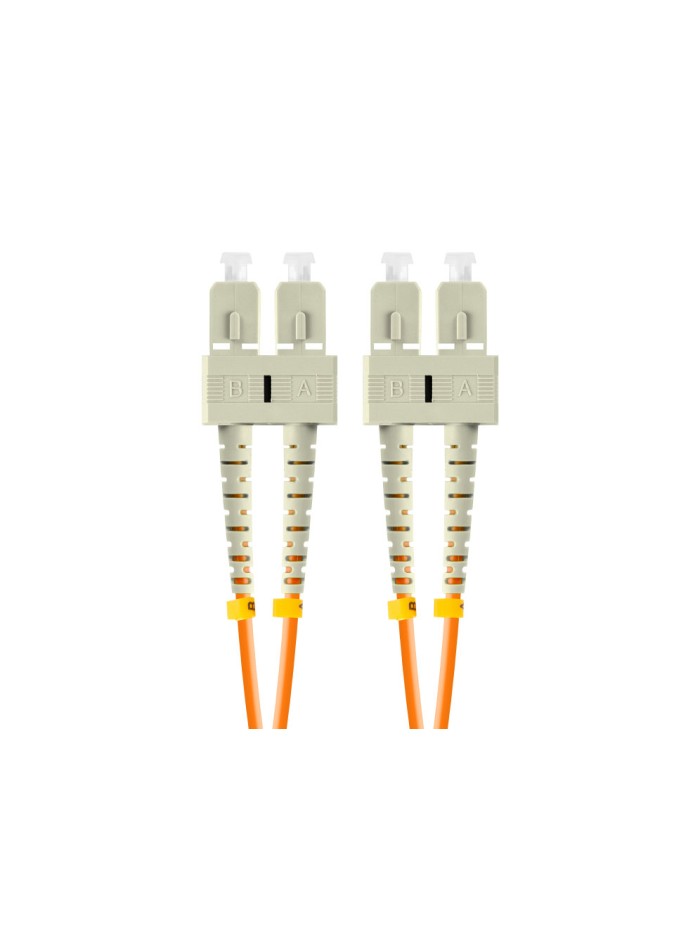 Latiguillo fibra optica sc - upc lanberg 2m multi duplex om2 50 - 125 lszh naranja Latiguillo fibra optica sc - upc lanberg 2m multi duplex om2 50 - 125 lszh naranja