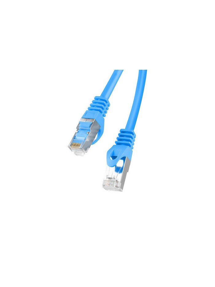 Latiguillo rj45 lanberg cat.6 ftp 1m fluke passed azul Latiguillo rj45 lanberg cat.6 ftp 1m fluke passed azul