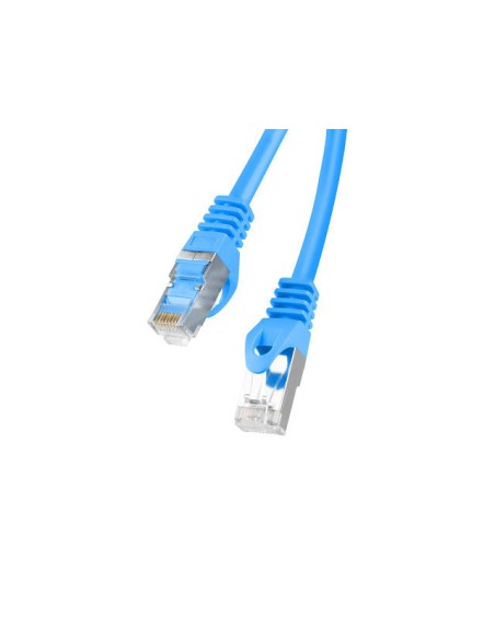Latiguillo rj45 lanberg cat.6 ftp 1m fluke passed azul