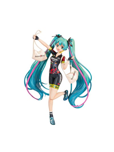 Figura banpresto hatsune miku racing chronicle racing miku 2019 team ukyo cheering