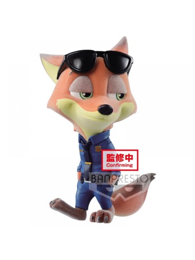 Figura banpresto disney fluffy puffy nick & judy police custome nick