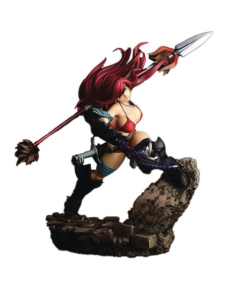Figura good smile company fairy tail erza scarlet the knight black armor edicion limitada