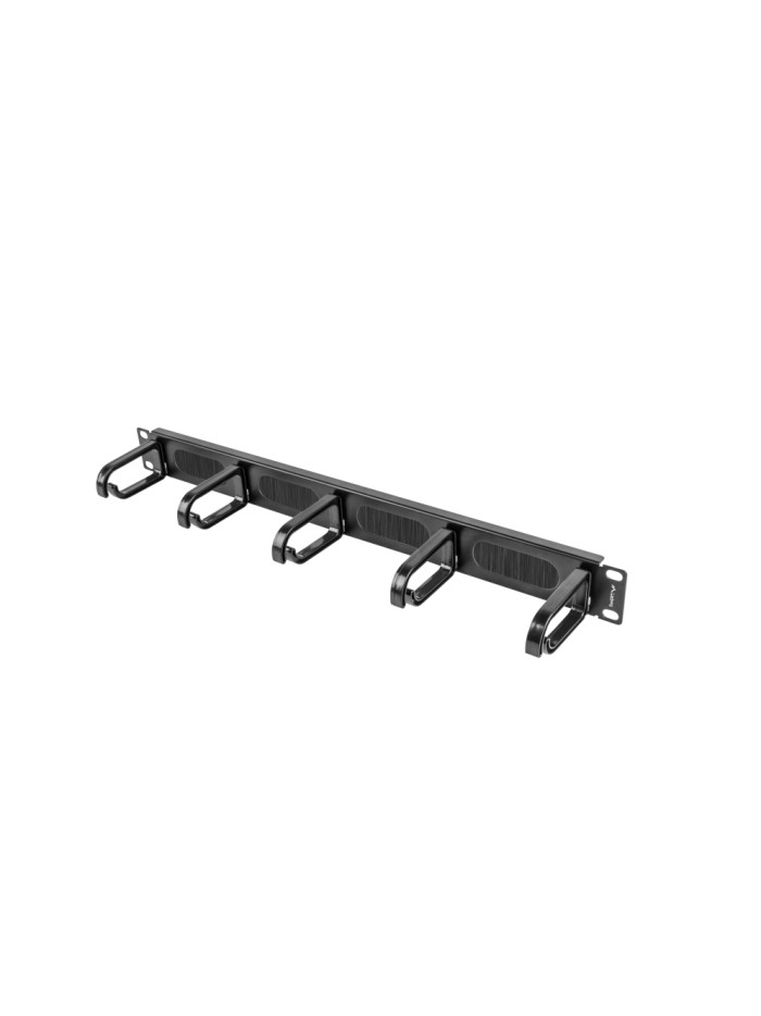 Organizador de cables lanberg 5 anillos 19 pulgadas 1u tipo b negro Organizador de cables lanberg 5 anillos 19 pulgadas 1u tipo b negro