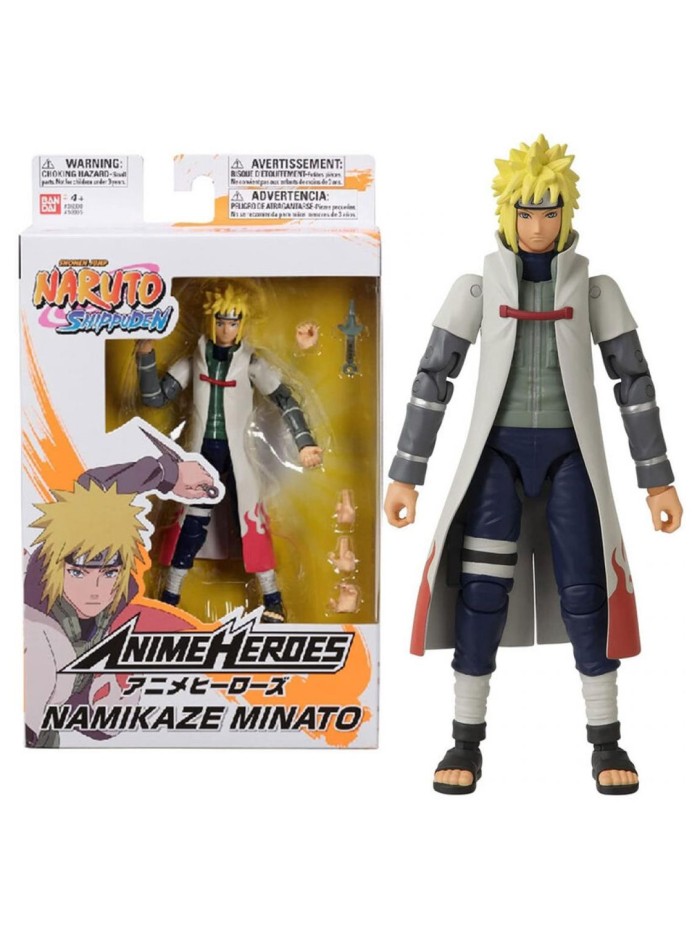 Figura bandai anime heroes naruto namikaze Figura bandai anime heroes naruto namikaze