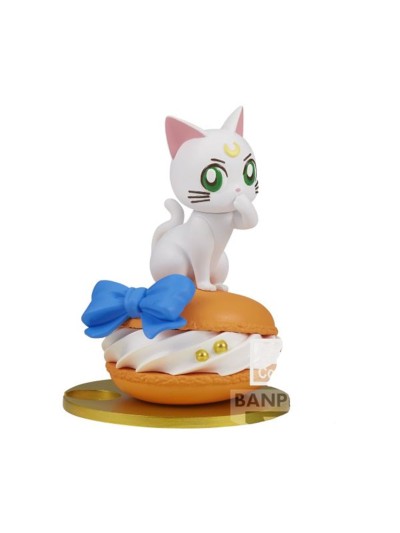 Figura banpresto pretty guardian sailor moon cosmos paldolce collection artemis 7cm