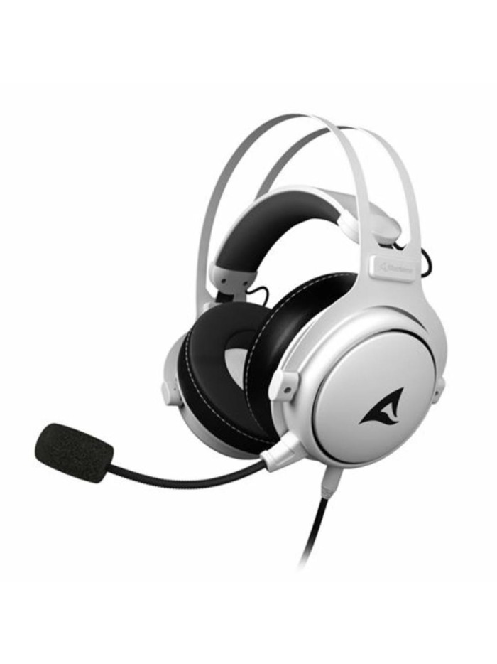 Auriculares gaming sharkoon skiller sgh50 jack 3.5mm blanco Auriculares gaming sharkoon skiller sgh50 jack 3.5mm blanco