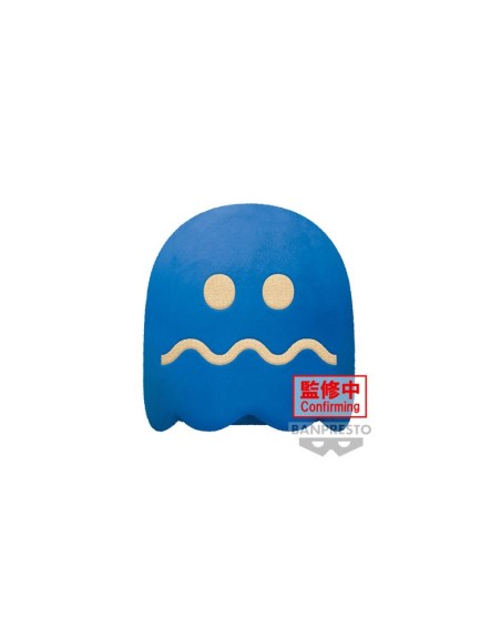 Peluche banpresto: pac man super big plush blue ghost