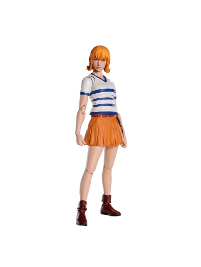 Figura tamashii nations one piece netflix series nami fig. 15 cm sh figuarts
