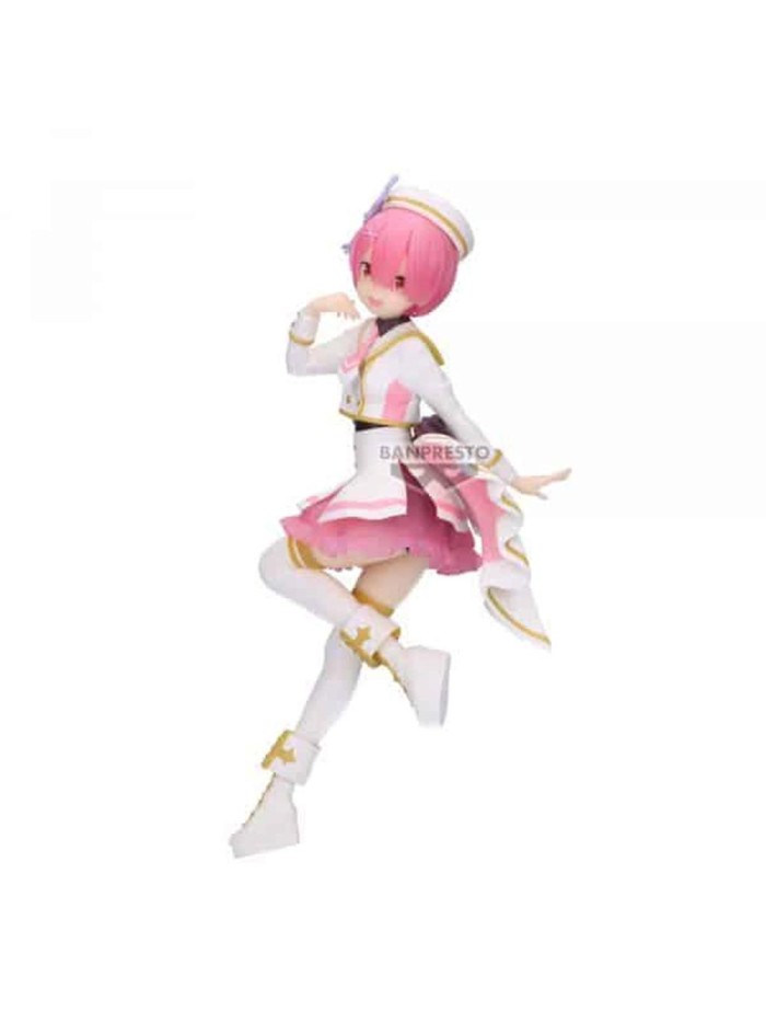 Figura banpresto re: zero starting life in another world espresto stage costumes ram 22cm Figura banpresto re: zero starting life in another world espresto stage costumes ram 22cm