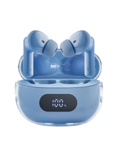 Auriculares bluetooth intenso buds plus tws anc+enc azul