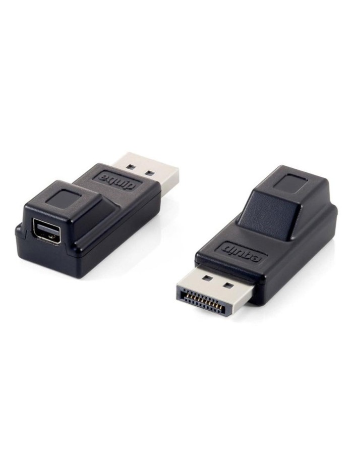 Adaptador displayport a mini dp equip macho - hembra - negro Adaptador displayport a mini dp equip macho - hembra - negro