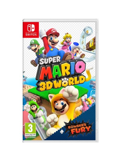 Juego nintendo switch - super mario 3d world + bowsers fury