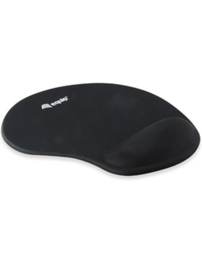 Alfombrilla equip life con reposamuñecas - antideslizante - negro