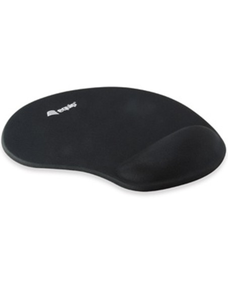 Alfombrilla equip life con reposamuñecas - antideslizante - negro