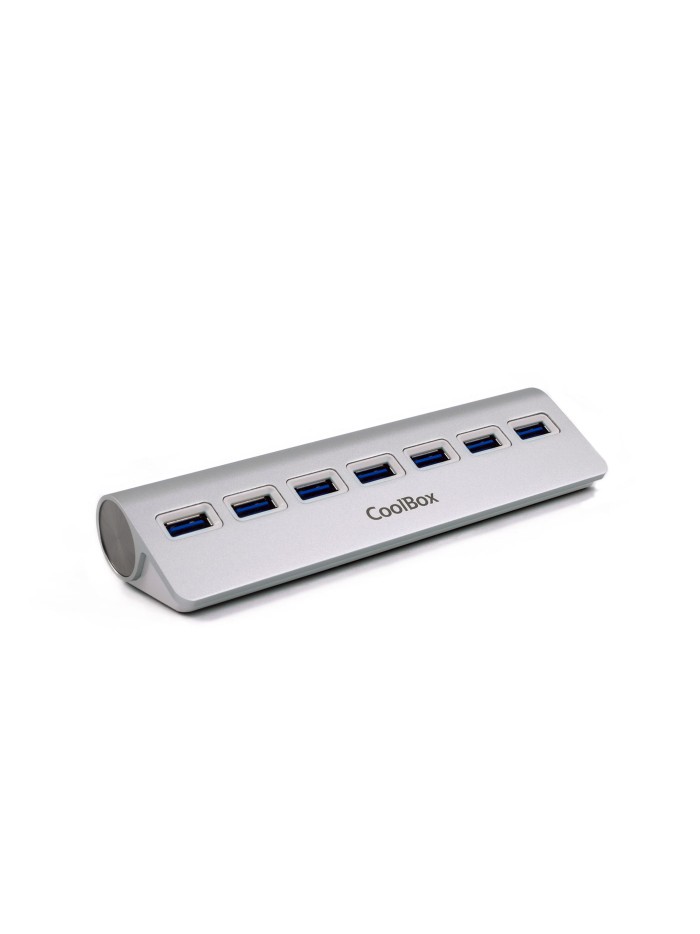 Hub coolbox alu - 3 7 puertos usb3.0 Hub coolbox alu - 3 7 puertos usb3.0