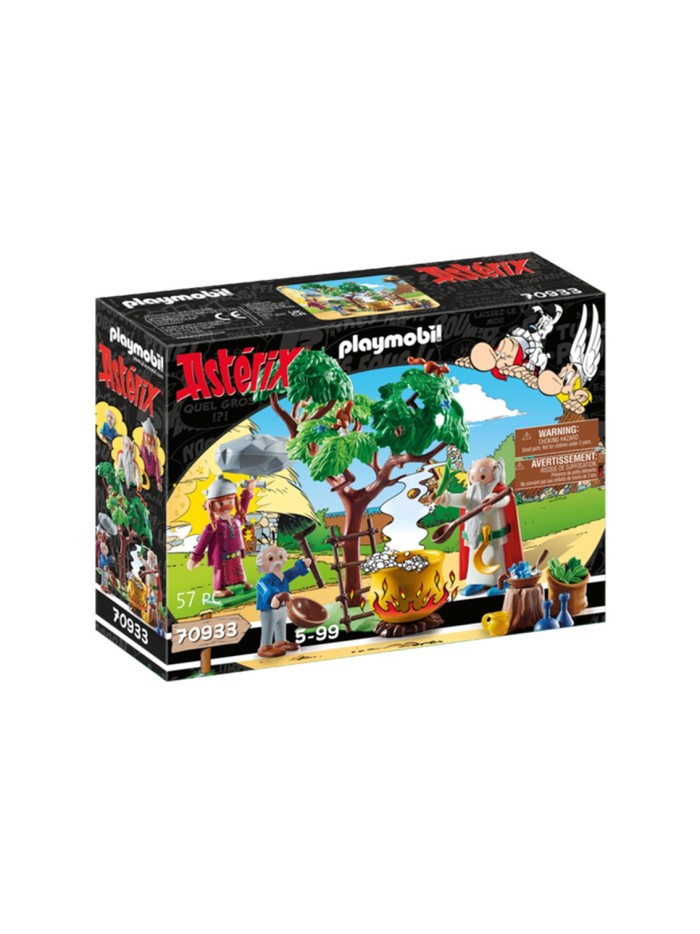 Playmobil asterix: panoramix con el caldero de la pocion magica Playmobil asterix: panoramix con el caldero de la pocion magica