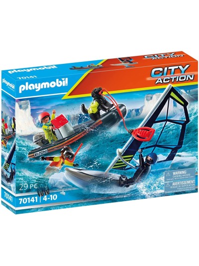Playmobil rescate maritimo : rescate polar con bote