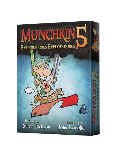 Juego de mesa munchkin 5: exploradores pegi 10