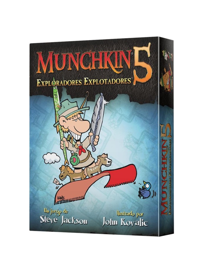 Juego de mesa munchkin 5: exploradores pegi 10 Juego de mesa munchkin 5: exploradores pegi 10