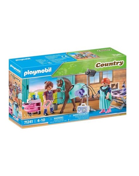Playmobil country - veterinaria de caballos