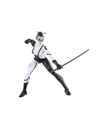 Figura hasbro marvel knights legends series build a figure mindless one bullseye