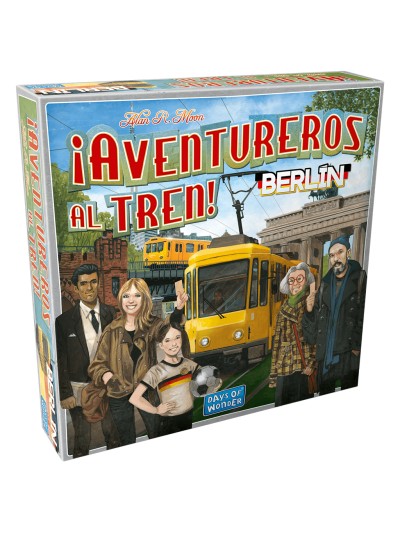 Juego de mesa ¡aventureros al tren! berlín pegi 8
