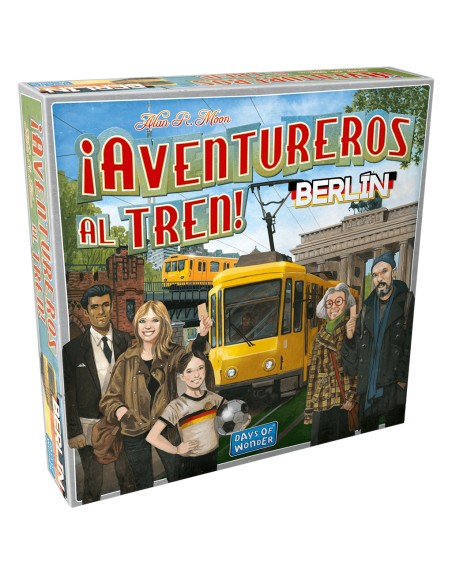 Juego de mesa ¡aventureros al tren! berlín pegi 8