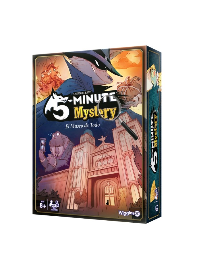Juego de mesa 5 minutes mystery edad recomendada 8 años Juego de mesa 5 minutes mystery edad recomendada 8 años