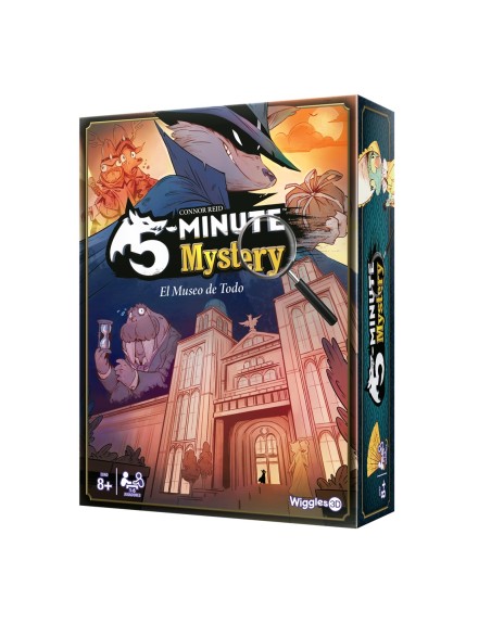 Juego de mesa 5 minutes mystery edad recomendada 8 años