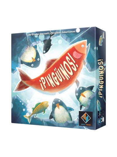 Juego de mesa ¡pingüinos! edad recomendada 8 años