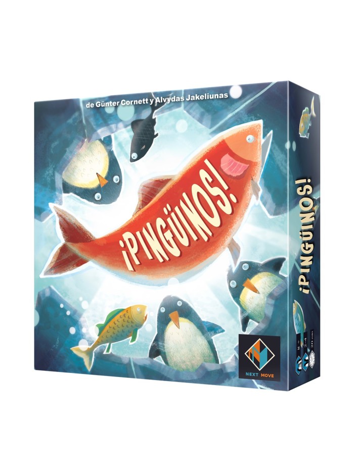 Juego de mesa ¡pingüinos! edad recomendada 8 años Juego de mesa ¡pingüinos! edad recomendada 8 años