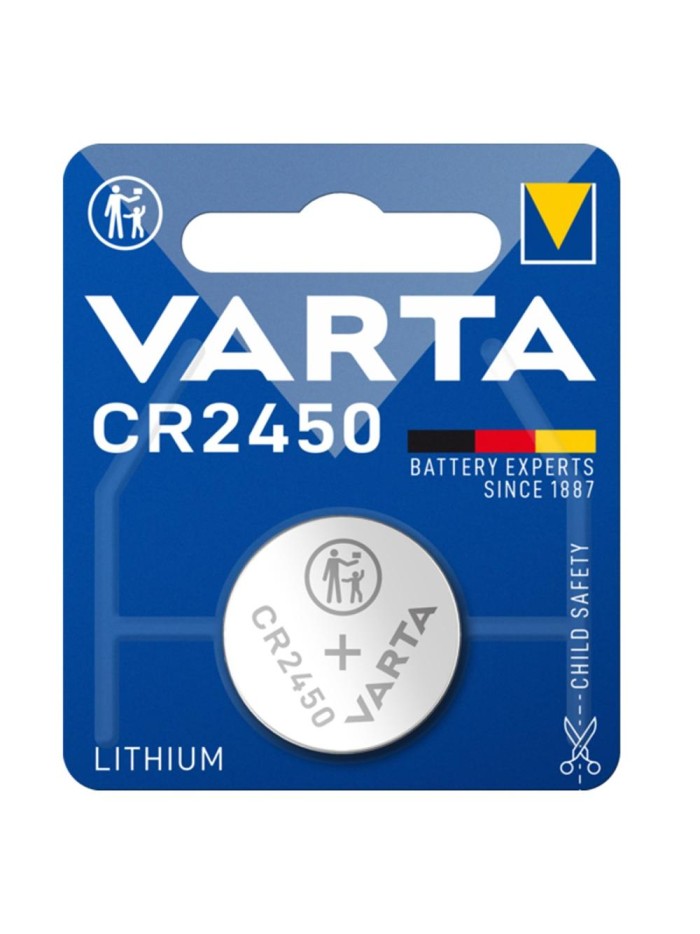 Blister pilas varta litio boton 3v cr2450 Blister pilas varta litio boton 3v cr2450